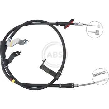 Lanko parkovací brzdy Tazne lanko, parkovaci brzda, K17508