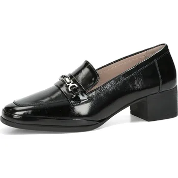 Dámské polobotky ETIMEĒ dámské kožené polobotky - černé