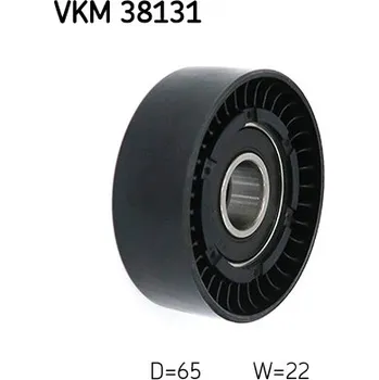 Vratna/vodici kladka, klinovy zebrovy remen, VKM 38131