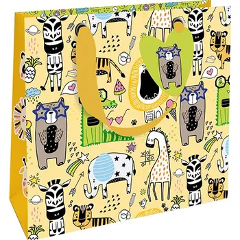 Dárková taška Nekupto Dárková taška malá Zvířátka