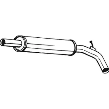 Tlumič výfuku Stredni tlumic vyfuku, 227-617