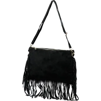 Kabelka Kožená kabelka Luka 25-017 - černá