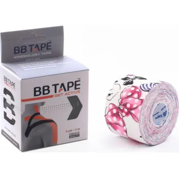 Tejpovací páska BB Tape - Kineziologický tejp s designem mašliček 5cm x 5m