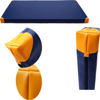 Žíněnka FITMANIA Gymnastická žíněnka SCHOOL 200x120 různé barvy Barva: TMAVĚ MODRÁ