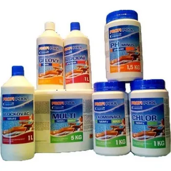 Bazénová chemie Rychlá záchrana bazénu - SET Chemie (pH-)