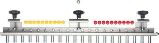U-M vrtací šablona power drill do hrany 656-20