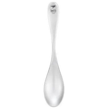 kempingový příbor Keith Titanium® Titanová lžíce Spoon Keith®, Barva: Stříbrná