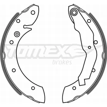 Brzdová čelist Sada brzdových čelistí, TX 21-33