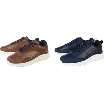 Pracovní obuv esmara® Pánská kožená volnočasová obuv hnědá