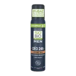 SO’BiO étic Deodorant přírodní ECO SPRAY 24h MEN - cedr BIO (100 ml)