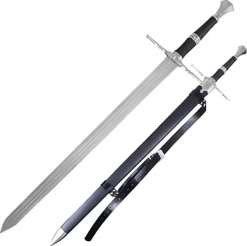 Replika zbraně Středověký meč s pošvou 120cm (Dekorační dvouruční meč Longsword)