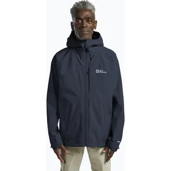 Pánská větrovka Pánská nepromokavá bunda Jack Wolfskin Tempest 2l midnight sky