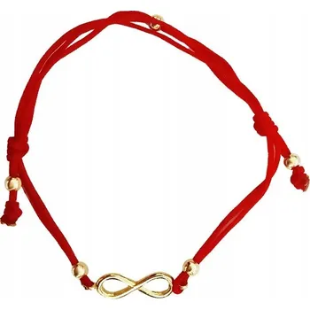 Náramek Zlatý provázkový náramek 585 nekonečno 14k