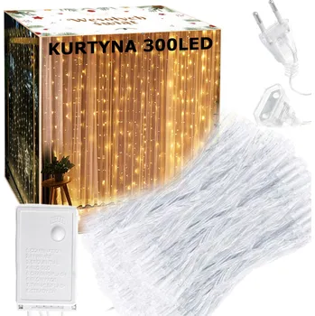 Vánoce Vánoční osvětlení na stromeček Focla pro vnitřní použití, 6 m, 201 - 300 světýlek