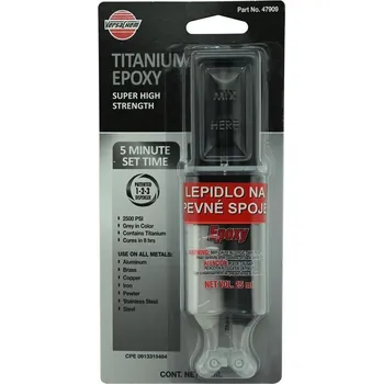 Čistič plastových dílů Compass Lepidlo dvousložkové na hliník a kovy