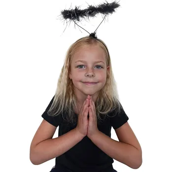 Karnevalová maska Svatozář černá