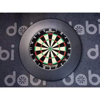 Terč na šipky Goat set DOUBLE - terč Proscore + okruží Black
