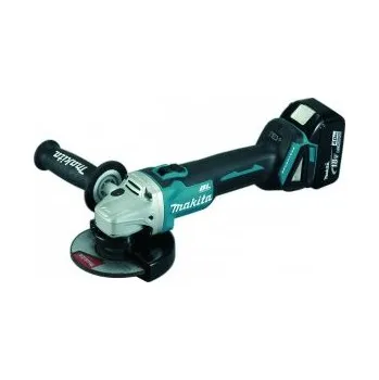 Bruska Makita, spol. s r.o. Aku úhlová bruska 125mm Li-ion LXT 18V/5,0Ah,Makpac DGA506RTJ