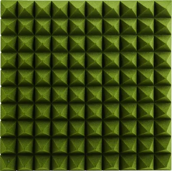 akustická pěna Pyramid 50mm Green