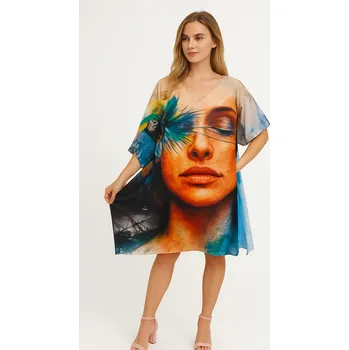 Dámské šaty Šaty, kaftan krátký speciální edice č. 56