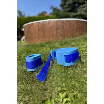 Nafukovací rukávky Nadlehčovací rukávky Barevná Modré s modrým suchým zipem