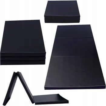 Matrace FITMANIA Gymnastická matrace černá 195/85/5 CM - REHABILITAČNÍ