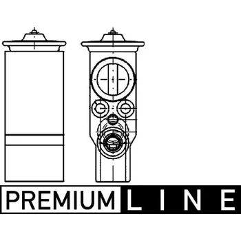 Ventil klimatizace Expanzní ventil, klimatizace, AVE 73 000P