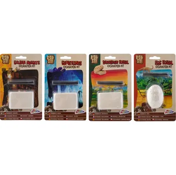 omalovánky Vykopávky fosilíí