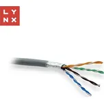 LYNX FTP kabel, Cat5e, LSZH, 0,5mm, celoměděný, vnitřní, šedý, box 305m