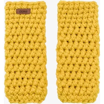Rukavice Doke Háčkované návleky Gold Velikost: Pro dospělé (vhodné i pro děti od 12 let)