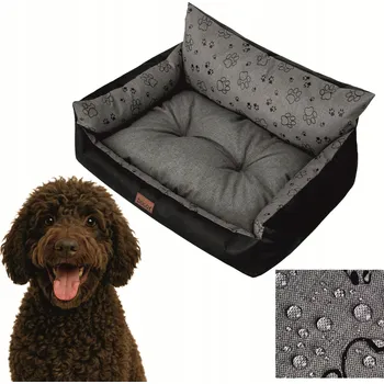 Pelíšek pro psa Pelíšek Doggy psy šedý 82 cm x 63 cm