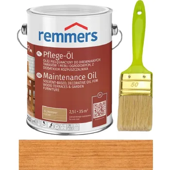 Olej na dřevo Olej na terasy a zahradní nábytek Remmers Modřín 2,5 l