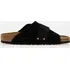 Dámské pantofle Birkenstock Kyoto 1022566 Nubuck/Suede Leather Black, 38