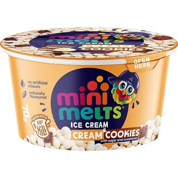 Cukrovinka Zmzlinové kuličky s příchutí Cookies 70 g - Mini Melts