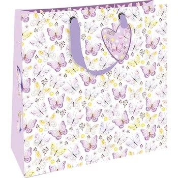 Dárková taška Nekupto Dárková taška velká luxusní Motýlí krása