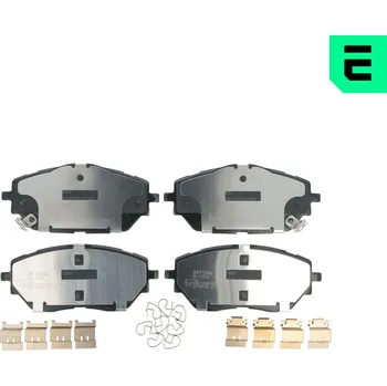 Brzdová destička Sada brzdových destiček, vždy 4 kusy v sadě OPTIMAL BP-12830
