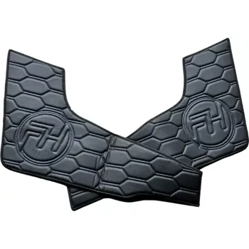 Ochranný autopotah Dveřní panely VOLVO FH4 a FH5 Logo FH - černé, modré prošívání