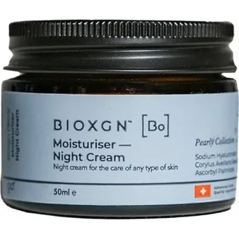 Pleťový krém Bioxgn — Moisturizing Night Cream - Noční krém na pokožku 50 ml
