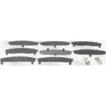 Protihluková fólie, brzdové obložení (posunovací deska), 0103-ACA30F