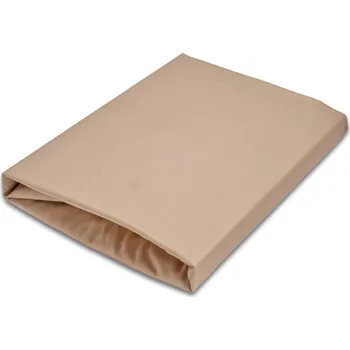 Prostěradlo Brotex Napínací saténové prostěradlo béžové Rozměr: 80x200