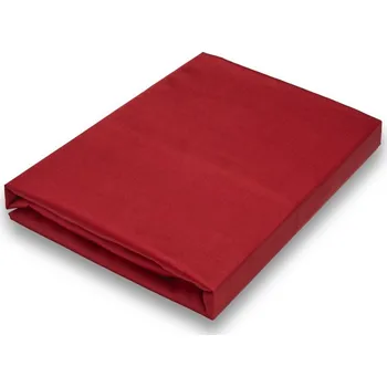 Prostěradlo Brotex Napínací saténové prostěradlo vínové Rozměr: 80x200