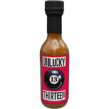 Omáčka Zach´s pesto and chilli UNLUCKY THIRTEEN - chilli omáčka 200g