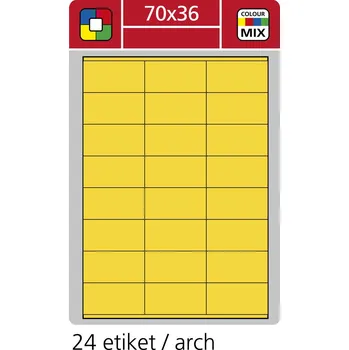 Speciální papír samolepicí etikety 70x36/100