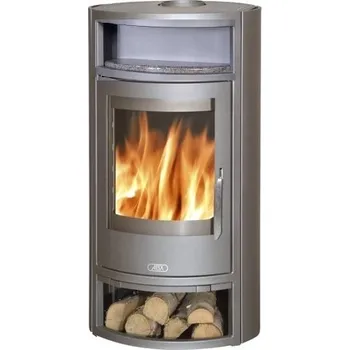 Krbová kamna ABX POLAR 6 - šedý plech - pícka paradiso