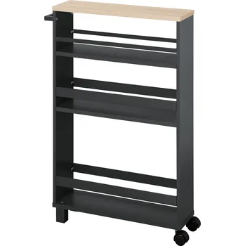 Servírovací stolek LIVARNO home Kuchyňský vozík Šedá