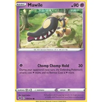 Karetní hra Pokémon FST 119/264 Mawile - Fusion Strike Stav: Near Mint, Verze: NORMAL