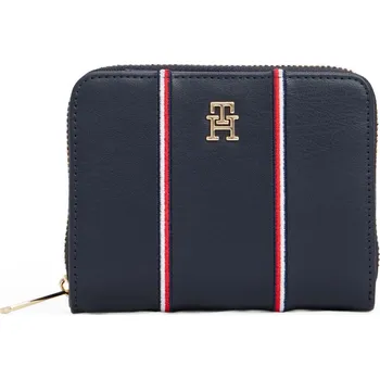 Peněženka Tommy Hilfiger dámská praktická peněženka - tmavomodrá - AW0AW180320GY-SPACEblu