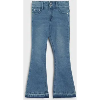 Dívčí džíny Sinsay - Džíny Flare - modrá - 880ET-55J - 880ET-55J-140