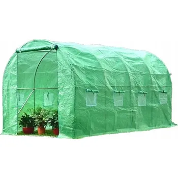 Skleník Ekspan Náhradní plachta na fóliovník – zelená, 140 g/m², UV-5 Velikost: 3x12 m