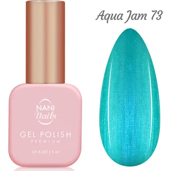 Lak na nehty NANI gel lak Premium 6 ml - Aqua Jam